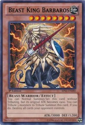 Beast King Barbaros (BP02-EN080) - Battle Pack 2: War of the Giants Unlimited