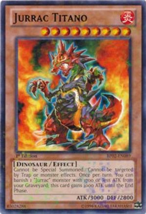 Jurrac Titano (BP02-EN089) - Battle Pack 2: War of the Giants 1st Edition