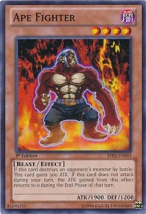 Ape Fighter (BP02-EN093) - Battle Pack 2: War of the Giants 1st Edition