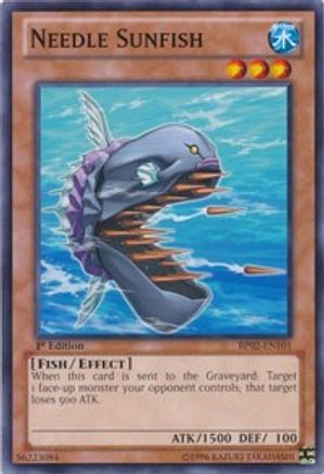 Needle Sunfish (BP02-EN101) - Battle Pack 2: War of the Giants Unlimited