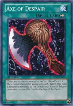 Axe of Despair (BP02-EN131) - Battle Pack 2: War of the Giants 1st Edition