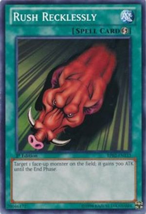 Rush Recklessly (BP02-EN133) - Battle Pack 2: War of the Giants Unlimited