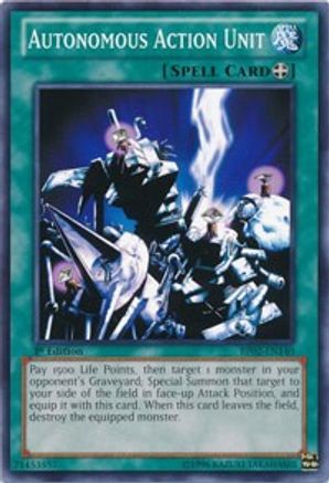 Autonomous Action Unit (BP02-EN140) - Battle Pack 2: War of the Giants 1st Edition