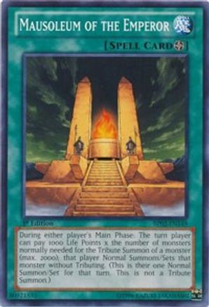 Mausoleum of the Emperor (BP02-EN149) - Battle Pack 2: War of the Giants Unlimited