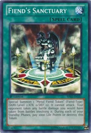 Fiend's Sanctuary (BP02-EN151) - Battle Pack 2: War of the Giants Unlimited