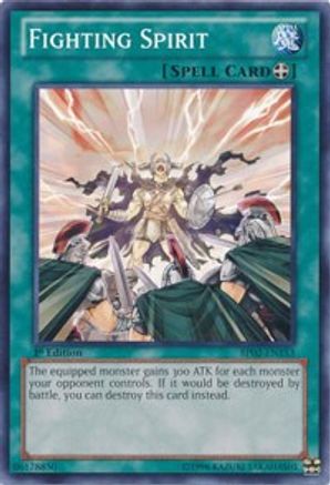 Fighting Spirit (BP02-EN153) - Battle Pack 2: War of the Giants 1st Edition