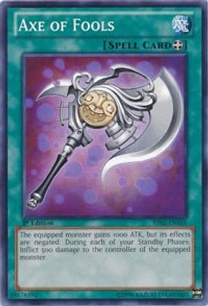 Axe of Fools (BP02-EN161) - Battle Pack 2: War of the Giants 1st Edition