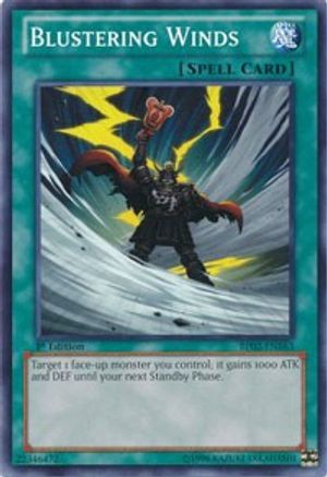 Blustering Winds (BP02-EN163) - Battle Pack 2: War of the Giants Unlimited