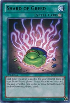 Shard of Greed (BP02-EN165) - Battle Pack 2: War of the Giants Unlimited