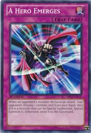 A Hero Emerges (BP02-EN179) - Battle Pack 2: War of the Giants Unlimited