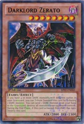 Darklord Zerato (Mosaic Rare) (BP02-EN060) - Battle Pack 2: War of the Giants Unlimited