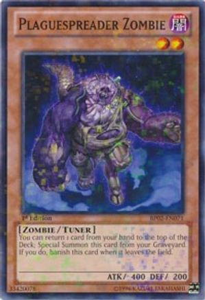 Plaguespreader Zombie (Mosaic Rare) (BP02-EN071) - Battle Pack 2: War of the Giants Unlimited
