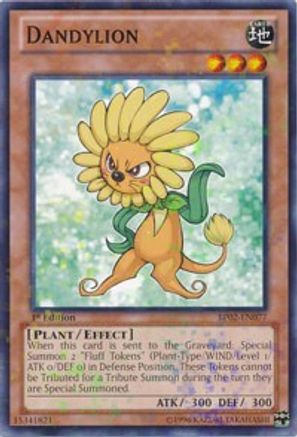 Dandylion (Mosaic Rare) (BP02-EN077) - Battle Pack 2: War of the Giants Unlimited