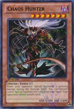 Chaos Hunter (Mosaic Rare) (BP02-EN095) - Battle Pack 2: War of the Giants Unlimited
