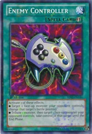 Enemy Controller (Mosaic Rare) (BP02-EN144) - Battle Pack 2: War of the Giants Unlimited
