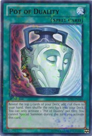 Pot of Duality (Mosaic Rare) (BP02-EN160) - Battle Pack 2: War of the Giants 1st Edition