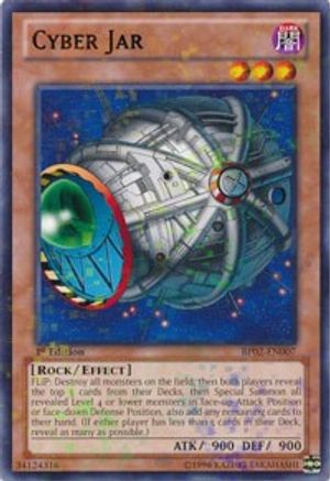 Cyber Jar (Mosaic Rare) (BP02-EN007) - Battle Pack 2: War of the Giants Unlimited
