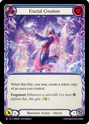Fractal Creation (OMN040) - Omens of the Third Age Cold Foil