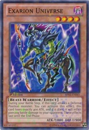 Exarion Universe (Mosaic Rare) (BP02-EN041) - Battle Pack 2: War of the Giants Unlimited