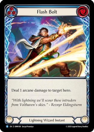 Flash Bolt (Blue) (OMN108) - Omens of the Third Age