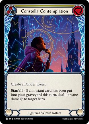 Constella Contemplation (Yellow) (OMN130) - Omens of the Third Age