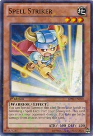 Spell Striker (Mosaic Rare) (BP02-EN050) - Battle Pack 2: War of the Giants 1st Edition