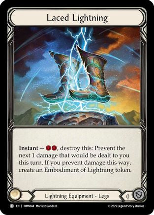 Laced Lightning (OMN144) - Omens of the Third Age Cold Foil