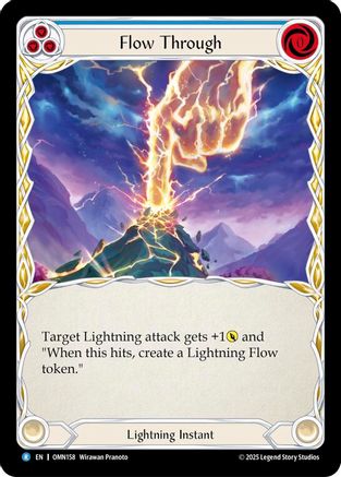 Flow Through (Blue) (OMN158) - Omens of the Third Age