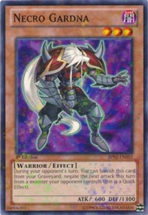 Necro Gardna (Mosaic Rare) (BP02-EN052) - Battle Pack 2: War of the Giants 1st Edition