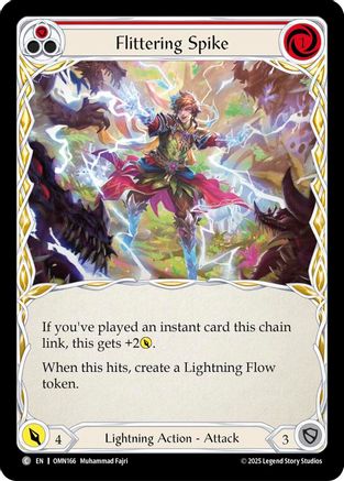 Flittering Spike (Red) (OMN166) - Omens of the Third Age