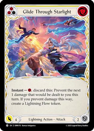 Glide Through Starlight (Yellow) (OMN170) - Omens of the Third Age