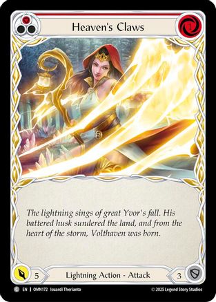 Heavens Claws (Red) (OMN172) - Omens of the Third Age