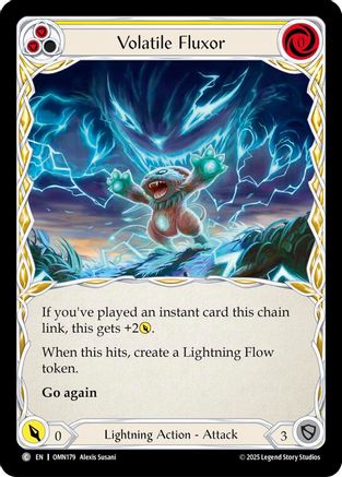 Volatile Fluxor (Yellow) (OMN179) - Omens of the Third Age