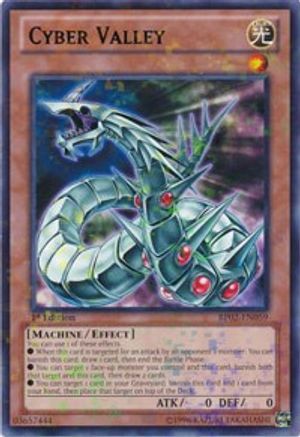 Cyber Valley (Mosaic Rare) (BP02-EN059) - Battle Pack 2: War of the Giants Unlimited