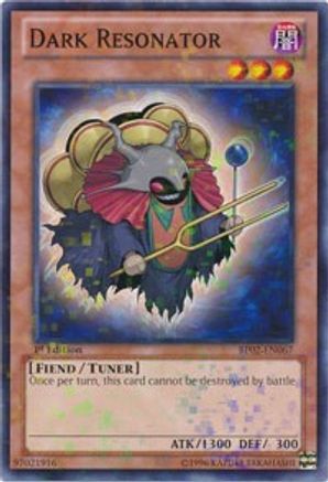 Dark Resonator (Mosaic Rare) (BP02-EN067) - Battle Pack 2: War of the Giants 1st Edition