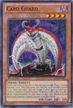 Card Guard (Mosaic Rare) (BP02-EN082) - Battle Pack 2: War of the Giants Unlimited