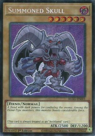 Summoned Skull (BLGG-EN001) - Battles of Legend: Glorious Gallery 1st Edition