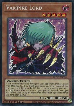 Vampire Lord (BLGG-EN004) - Battles of Legend: Glorious Gallery 1st Edition