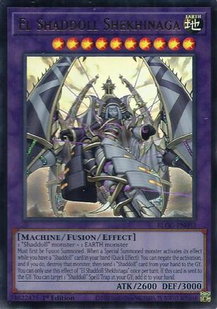 El Shaddoll Shekhinaga (BLGG-EN082) - Battles of Legend: Glorious Gallery 1st Edition
