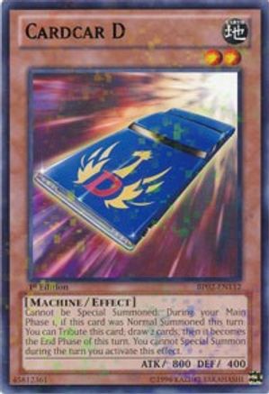 Cardcar D (Mosaic Rare) (BP02-EN112) - Battle Pack 2: War of the Giants 1st Edition
