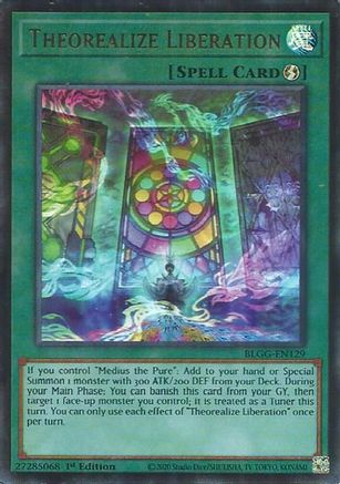 Theorealize Liberation (BLGG-EN129) - Battles of Legend: Glorious Gallery 1st Edition