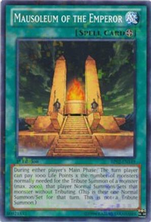 Mausoleum of the Emperor (Mosaic Rare) (BP02-EN149) - Battle Pack 2: War of the Giants Unlimited