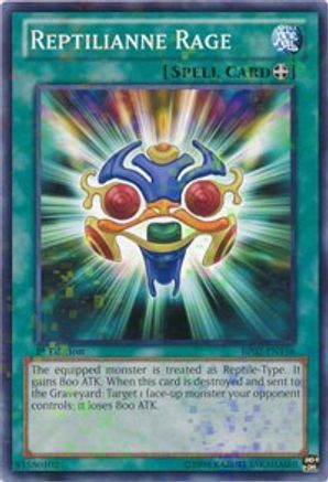 Reptilianne Rage (Mosaic Rare) (BP02-EN156) - Battle Pack 2: War of the Giants Unlimited