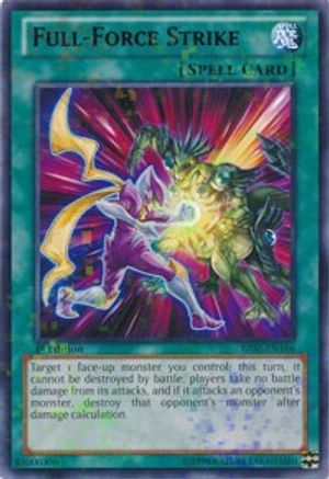 Full-Force Strike (Mosaic Rare) (BP02-EN166) - Battle Pack 2: War of the Giants Unlimited
