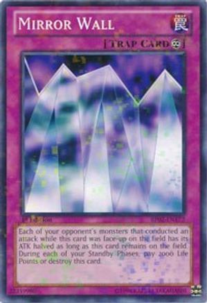 Mirror Wall (Mosaic Rare) (BP02-EN172) - Battle Pack 2: War of the Giants 1st Edition