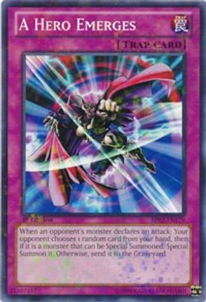A Hero Emerges (Mosaic Rare) (BP02-EN179) - Battle Pack 2: War of the Giants 1st Edition