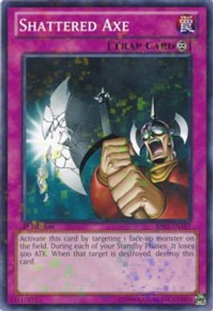Shattered Axe (Mosaic Rare) (BP02-EN187) - Battle Pack 2: War of the Giants 1st Edition