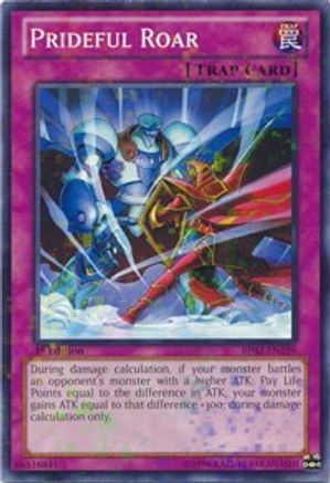Prideful Roar (Mosaic Rare) (BP02-EN199) - Battle Pack 2: War of the Giants Unlimited