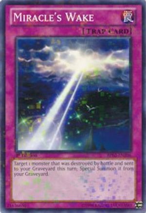 Miracle's Wake (Mosaic Rare) (BP02-EN206) - Battle Pack 2: War of the Giants 1st Edition