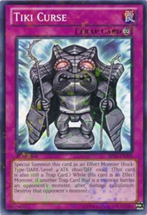 Tiki Curse (Mosaic Rare) (BP02-EN209) - Battle Pack 2: War of the Giants Unlimited